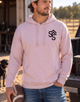 Get Western Hoodie in Paragon — male model, front view